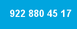 922 880 45 17 922 880 45 17